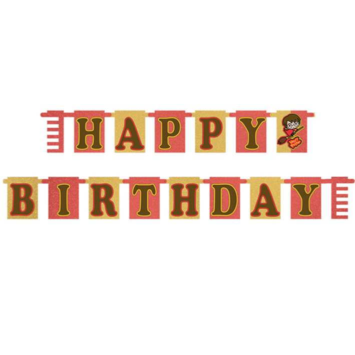 Dekogirlande - 1 Bannergirlande - Harry Potter