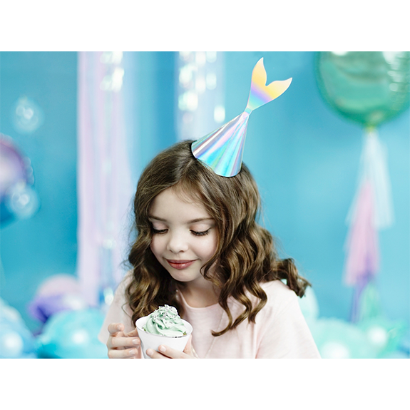 6 Partyhüte - Mermaid