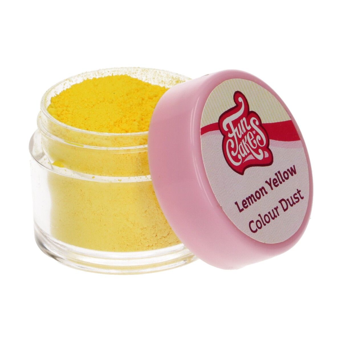 FUNCAKES COLOUR DUST LEMON YELLOW