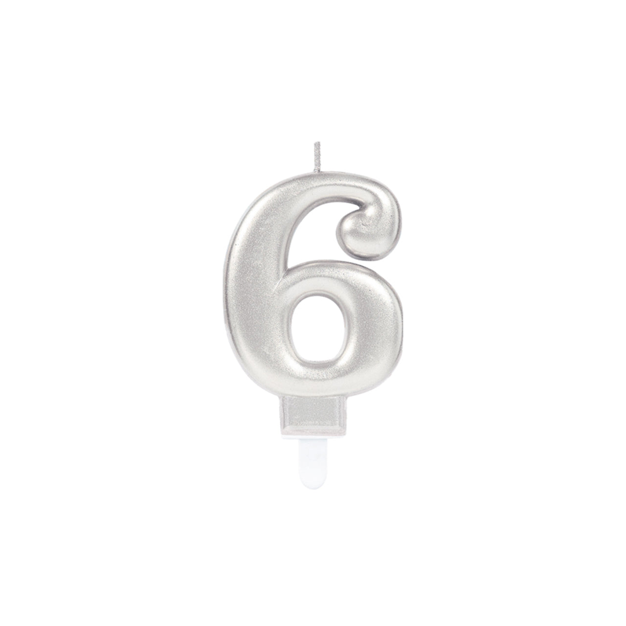 Kuchenkerzen - 0-9 Sparkling Celebrations Silver