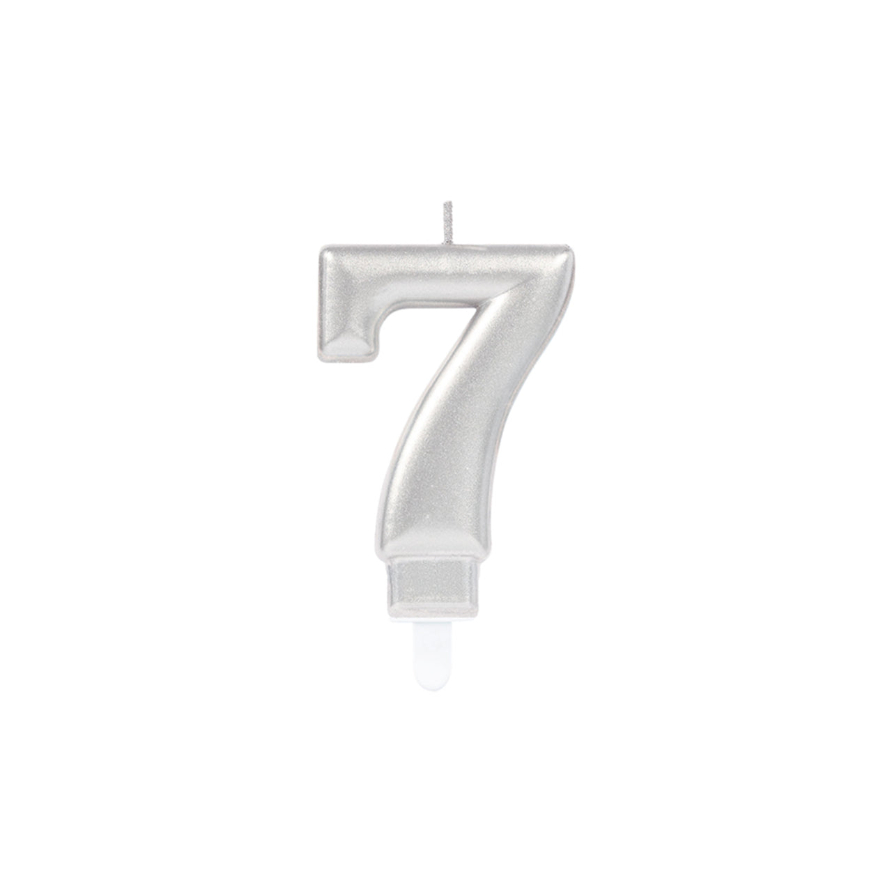 Kuchenkerzen - 0-9 Sparkling Celebrations Silver