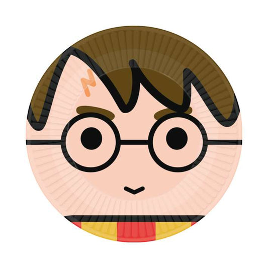 8 Pappteller - Ø 23cm - Harry Potter