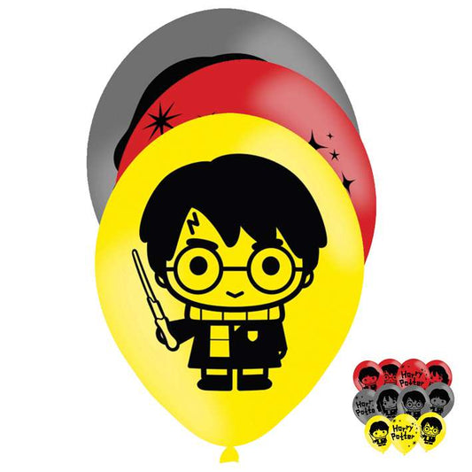  6 Motivballons - Ø 27,5cm - Harry Potter