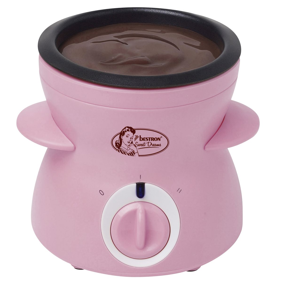 Bestron Schokoladenfondue rosa