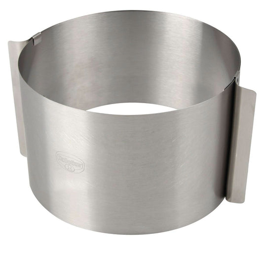 Dr. Oetker verstellbarer Tortenring extra tief 15 x Ø 16-30 cm