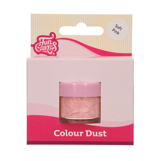 FUNCAKES COLOUR DUST SOFT PINK
