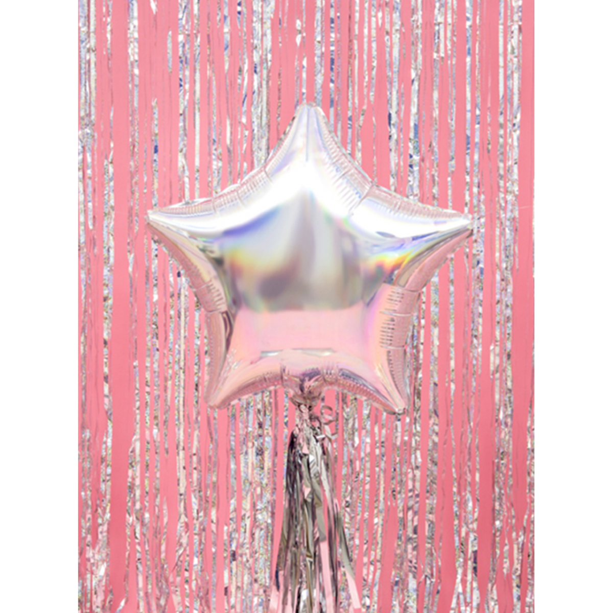 Dekoballon Stern Schimmernd - 1 Ballon in Sternform 