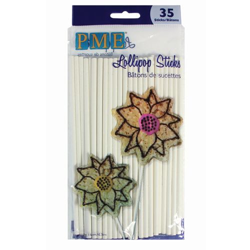 PME LOLLIPOP STICKS -16CM- PK/35