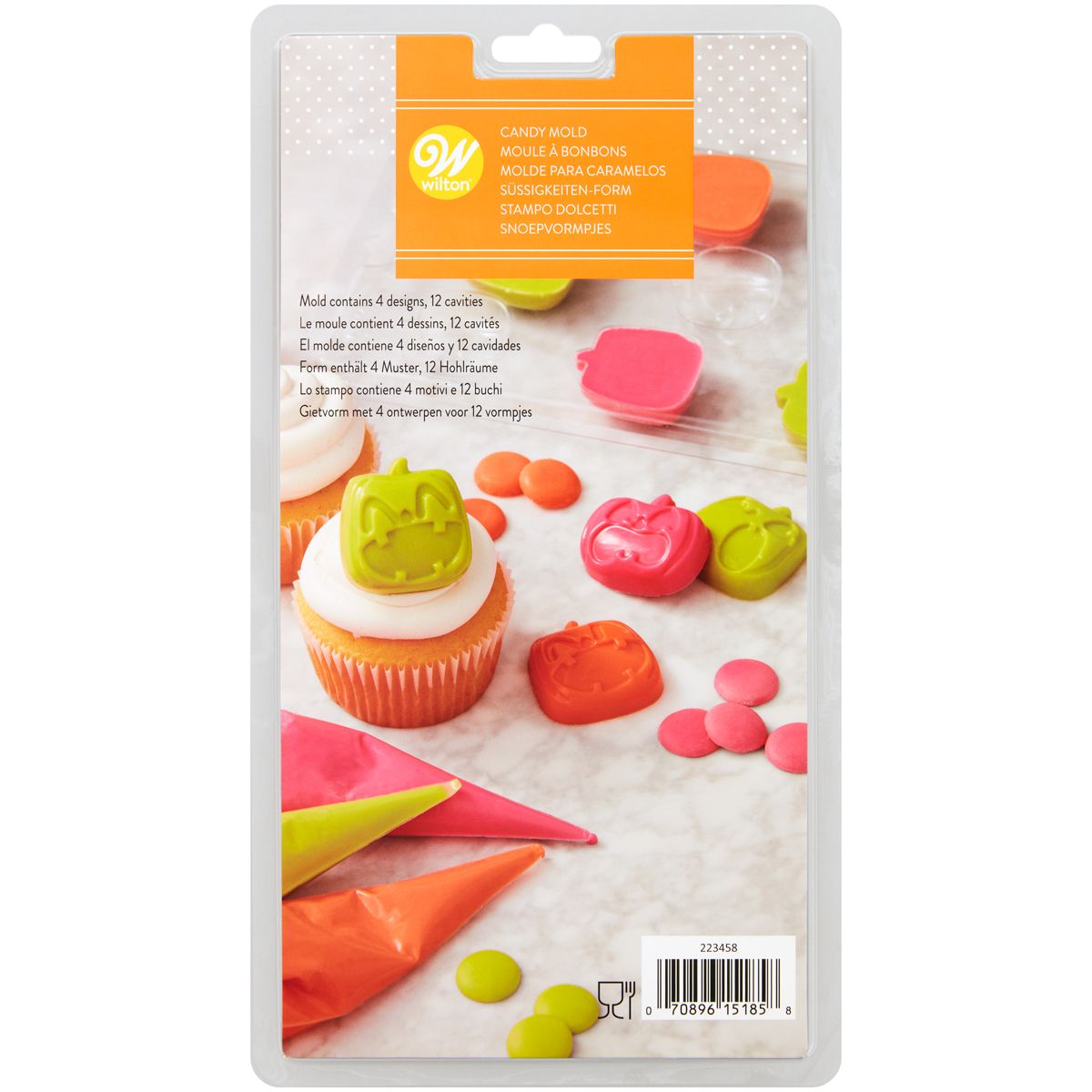 Wilton Candy Mould Halloween Kürbis